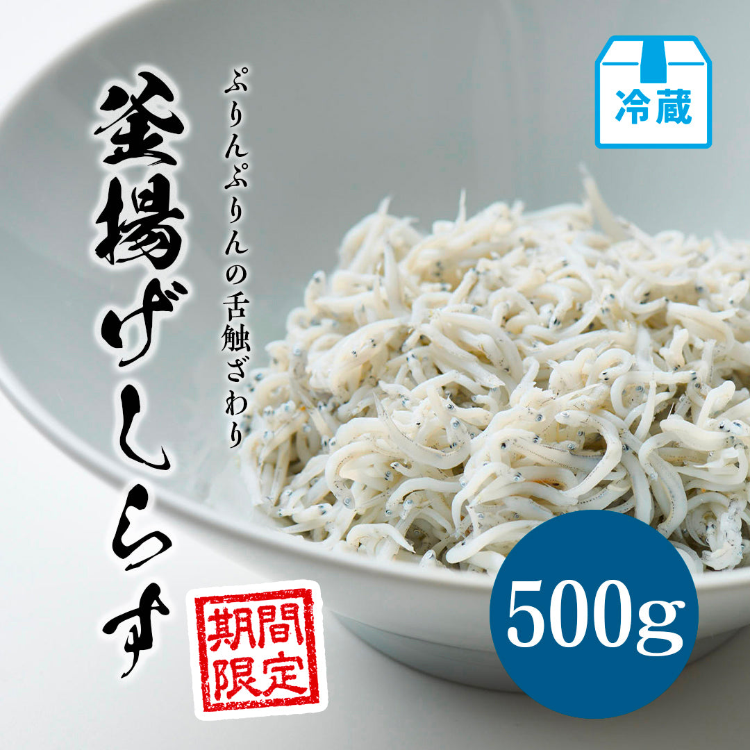 釜揚げしらす 500g【期間限定】